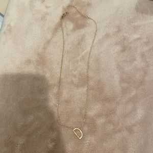 Gold necklace
